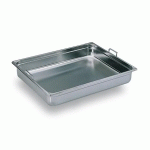 BOURGEAT - BAC PLEIN À ANSE ESCAMOTABLE INOX GN 1/1 H.100 MM - 741310