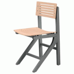 CHAISE EOLE AST - HÊTRE BOULEAU - STRUCTURE HÊTRE ANTHRACITE - SUNSET CREATION