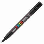 MARQUEUR POSCA PC3M POINTE MOYENNE 0,9 À 1,3 MM - NOIR