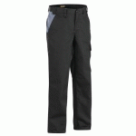 PANTALON DE TRAVAIL INDUSTRIE NOIR/GRIS TAILLE 54C - BLAKLADER