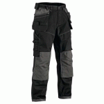 PANTALON DE TRAVAIL X1900 ARTISAN CORDURA® NYCO NOIR TAILLE 50C - BLAKLADER