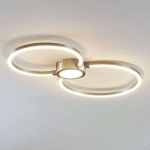 LINDBY PLAFONNIER LED DUETTO, CERCLES