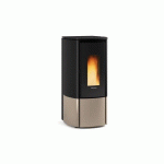 POÊLE À GRANULÉS ÉTANCHE - 11 KW- RÉSERVOIR 20 KG - TAUPE - KATIA 11 LA NORDICA EXTRAFLAME