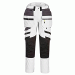 PORTWEST DX440 PANTALON DX4 POCHES FLOTTANTES DÉMONTABLES BLANC/GRIS - TAILLE 30 - STANDARD