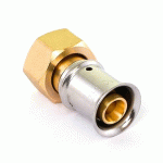 RACCORD À SERTIR MULTICOUCHE ÉCROU LIBRE 25 MM F 26X34 - G2F28040 MULTITUBO