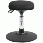 TABOURET SWAY TETRA - TISSU 3D - BAS - NOIR - GLOBAL PROFESSIONAL SEATING