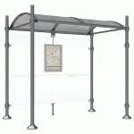 ABRI BUS PROVINCE 2.50 M CITY GRIS PROCITY - PROCITY