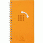 CARNET D'ADRESSES POCHE LINICOLOR - 9X16 CM ASSORTIS - EXACOMPTA