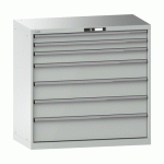 LISTA - ARMOIRE À TIROIRS (HXLXP) 100 X 102,3 X 57,2 CM KEY LOCK R7035