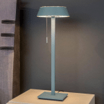 OLIGO GLANCE LAMPE À POSER LED AIGUE-MARINE