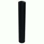 POTELET URBIN TÊTE BOMBÉE MÉTAL HTR 1 M Ø 168 MM - NOIR 9005 - BUTON DESIGN
