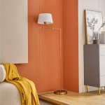 7LINDBY ISMENE LAMPE SUR PIED AVEC BRAS INCLINABLE