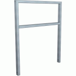 ARCEAU VÉLOS TUBE RECTANGULAIRE BARRE TRANSVERSALE-1000MM - SCHAKE