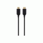 BELKIN HIGH SPEED HDMI CABLE WITH ETHERNET - CÂBLE HDMI AVEC ETHERNET - 1 M