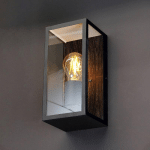 ECO-LIGHT APPLIQUE D’EXTÉRIEUR KARO, DÉCOR EN BOIS