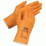 GANTS DE MANUTENTION PROTECTION CHIMIQUE RUBIFLEX NB27 - TAILLE 8 - UVEX
