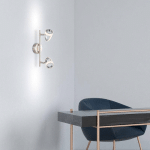 GLOBO SPOT POUR PLAFOND LED RODRIK, À DEUX LAMPES