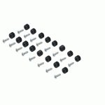 KIT VISSERIE POUR PORTE FINE - TOPLINE L HETTICH
