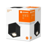 LEDVANCE SURFACE SQUARE SPOT PLAFOND GU10 NOIR
