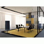 PANNEAU ACOUSTIQUE GARY WALL 120 X 160 CM - EQUERRE - GRIS