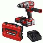 PERCEUSE À PERCUSSION SANS FIL PROFESSIONAL - TP-CD 18/80 LI-I BL (2X2,0AH) - POWER X-CHANGE EINHELL PROFESSIONAL