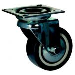 ROULETTE PIVOTANTE NYLON 60X24MM