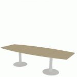 TABLE DE RÉUNION TONNEAU L.280 CHÊNE - QUADRIFOGLIO