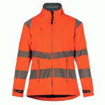 VESTE SOFTSHELL FEMME - HAUTE VISIBILITÉ - ORANGE - XL - AMAZONE T2S