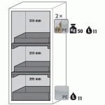 ARMOIRE SÉCURITÉ S-CLASSIC-90 S90.129.060.WDASR JAUNE