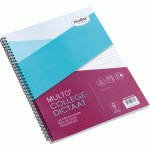 BLOC DE COURS A4 - 23 TROUS - 80 FEUILLES - MULTO