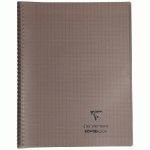 CAHIER RELIURE INTÉGRALE KOVERBOOK ENVELOPPANTE 24X32CM 160 PAGES GRANDS CARREAUX COUVERTURE POLYPROPYLÈNE COULEUR ALÉATOIRE - ASSORTIS - LOT DE 20