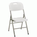 CHAISE PLIANTE POLYVALENTE - LOT DE 4