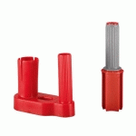 DÉVIDOIR DÉROULEUR STANDARD POUR FILM ÉTIRABLE L 45 À 50 CM EN PLASTIQUE