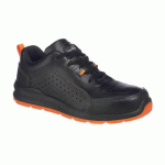 PORTWEST FC09 COMPOSITELITE PERFORATED SAFETY TRAINER S1P NOIR/ORANGE - TAILLE 44