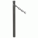 POTELET PROVINCE Ø76 MM CHAINES 1 ANNEAU CITY GRIS PROCITY - PROCITY