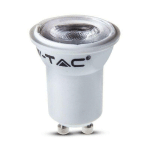 V-TAC - PUCE LED SAMSUNG GU10 2W 38° SATIN COVER 3000K