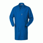 BLOUSE DE TRAVAIL HOMME EN TISSU MÉLANGÉ BLEU