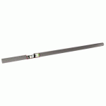 LOT DE 12 - NAPPE EN ROULEAU PAPIER DAMASSÉ - 6X1,18M - GRIS