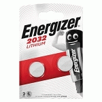 PILES BOUTONS LITHIUM ENERGIZER CR2032