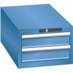 ARMOIRE BLEU CAP. 411X725X283 AVEC 2 TIR. 75KG _ 78.433.040 - LISTA