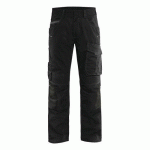 PANTALON DE TRAVAIL SERVICES STRETCH NOIR/GRIS FONCÉ TAILLE 58C - BLAKLADER