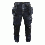 PANTALON DE TRAVAIL X1900 ARTISAN CORDURA® DENIM STRETCH TAILLE 56C - BLAKLADER