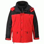 PORTWEST S532 PARKA RESPIRANTE ORKNEY 3 EN 1 ROUGE - TAILLE XXXL