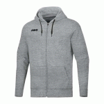 VESTE DE FOOT À CAPUCHON ENFANT - JAKO - BASE GRIS CLAIR