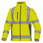 VESTE SOFTSHELL MOONLIGHT2 HAUTE VISIBILITÉ, JAUNE FLUO, TAILLE XL