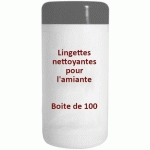 BOÎTE DE 100 LINGETTES NETTOYANTES POUR L'AMIANTE