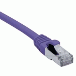 CORDON RJ45 CATÉGORIE 6A F/UTP LSOH SNAGLESS VIOLET - 25 M