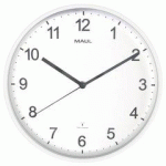 HORLOGE MURALE/RADIO SPINT, DIAMÈTRE: 300 MM, BLANC