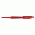 LOT DE 17 - STYLO-BILLE PILOT SUPER GRIP G CAP POINTE EXTRA LARGE COLORIS ROUGE
