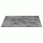 PLATEAUX TABLE 80 X 80 CM STRAT ÉP. 12 MM - EFFET CIMENT - S-CAB
